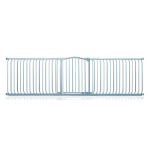 (Matt Grey, 271cm - 280cm) Safetots Curved Top Safety Gate