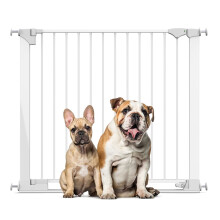 (Blanco, 96cm - 103cm) Bettacare Puerta para Perros SafeStep