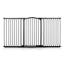 (Matt Black, 179cm - 188cm) Safetots Extra Tall Curved Top Gate