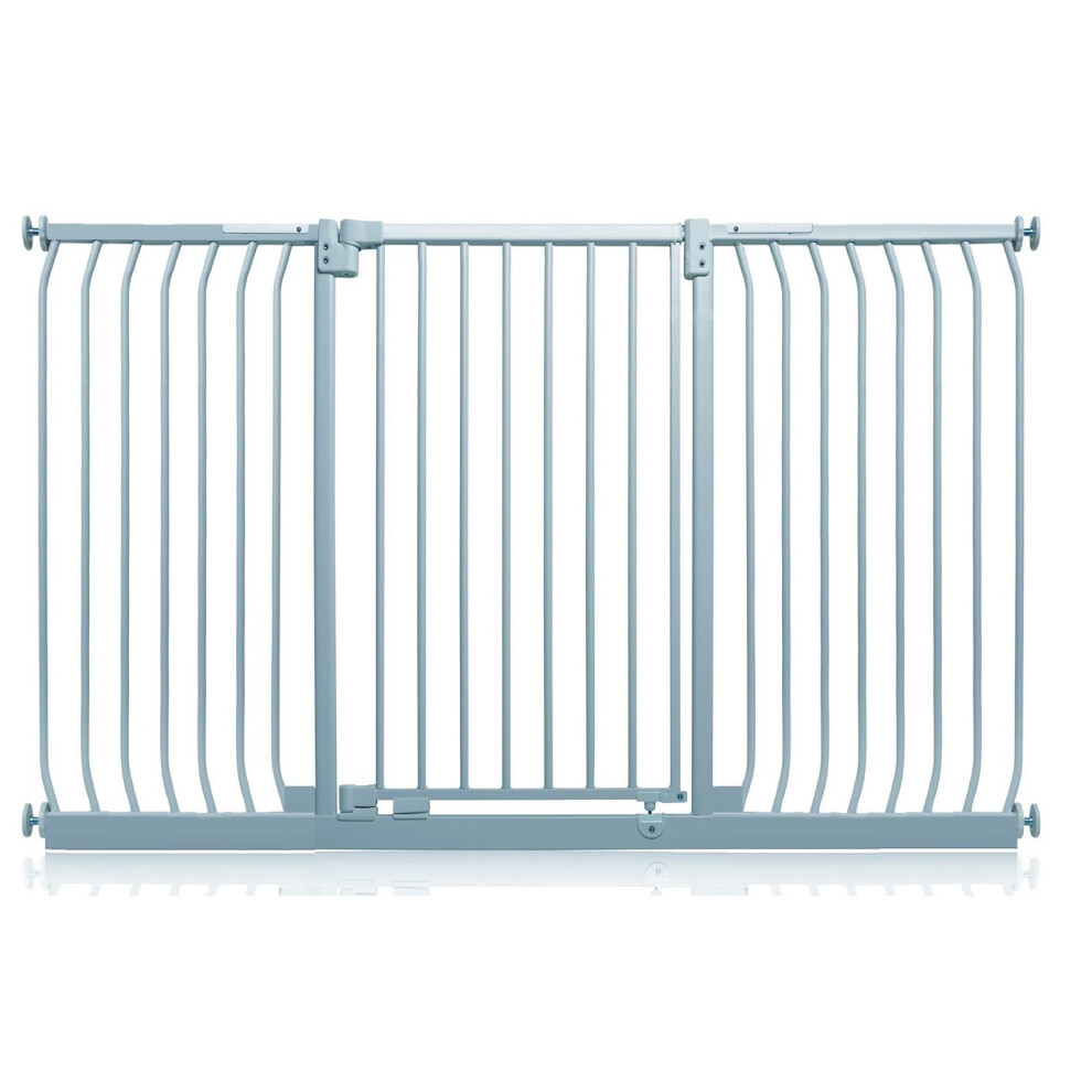B&Q - Extra Tall Elite Safety Gate170Cm179CmMatt GreyExtra Tall 96.8Cm In HeightPressure Fit Stair Gate - Image 2