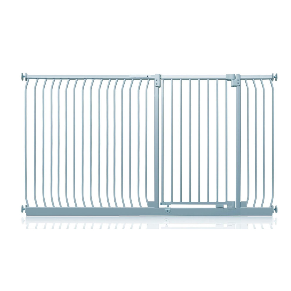 Safetots (Matt Grey, 198Cm - 207Cm) Extra Tall Elite Safety Gate