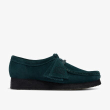 (Standard, 7.5 (Adults')) Wallabee. Dark Teal Sde