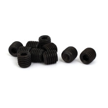 M14 Dia 10.9 Grade 14mm Long Cup Point Head Hex Socket Grub Screw DIN916 10pcs