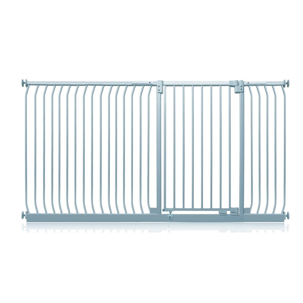 Safetots (Matt Grey, 207Cm - 216Cm) Extra Tall Elite Safety Gate