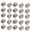 1/4-20 304 Stainless Steel Helical Coil Wire Thread Insert 25pcs 1
