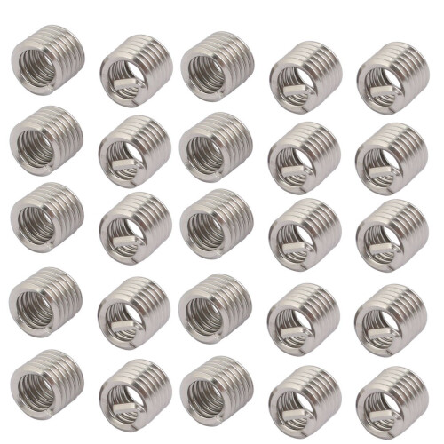 1/4-20 304 Stainless Steel Helical Coil Wire Thread Insert 25pcs