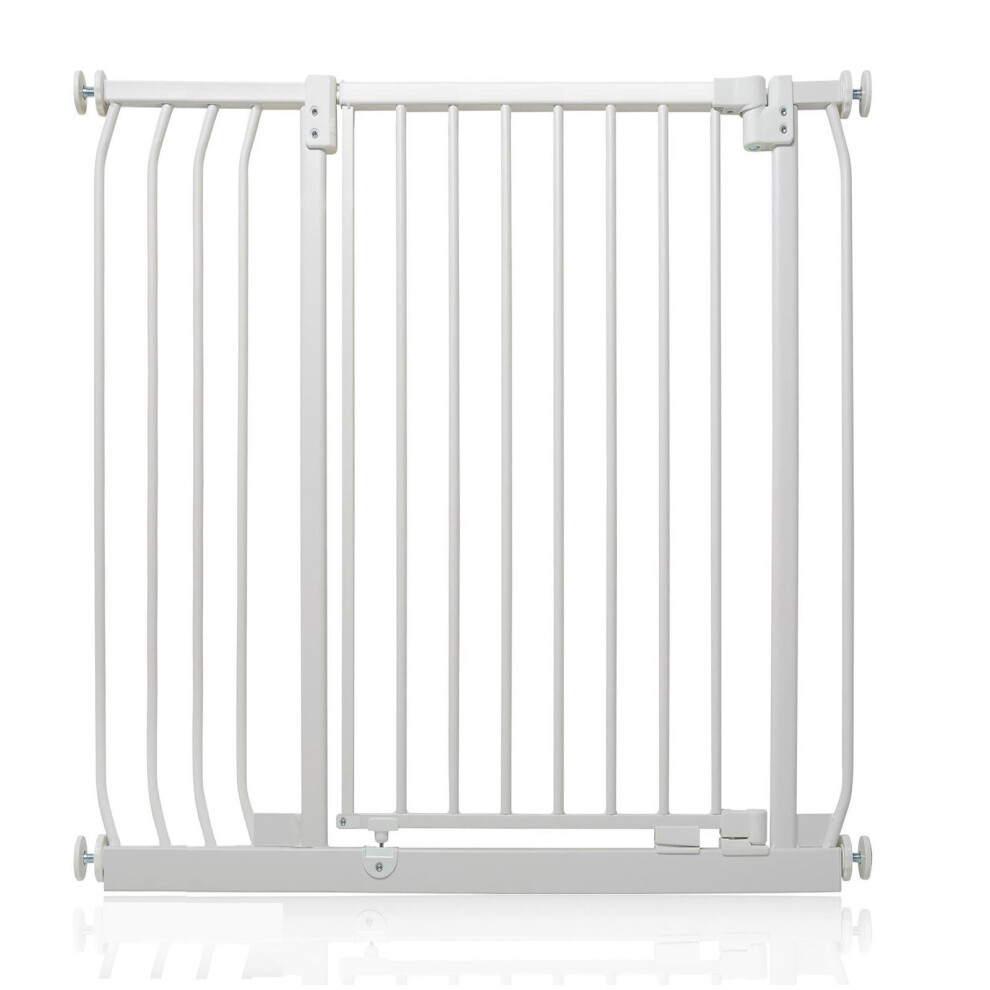 Safetots (Matt White, 89Cm - 98Cm) Extra Tall Elite Safety Gate