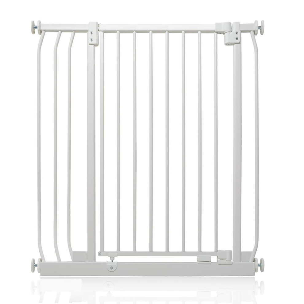 Safetots (Matt White, 80Cm - 89Cm) Extra Tall Elite Safety Gate