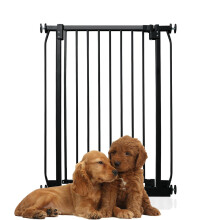 (Black, 71cm - 80cm) Bettacare Extra Tall Elite Dog Gate