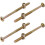 M6x100mm Hex Socket Pan Head Screws Bolts Barrel Nuts 4 Sets 1