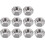 Hex Nuts, 1/4-20 UNC 304 Stainless Steel Thread Hexagon Nut 10pcs 1