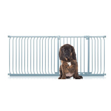 (Gris, 207cm - 216cm) Bettacare Puerta Elite a Presión para Perros
