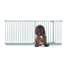 (Gris, 198cm - 207cm) Bettacare Puerta Elite a Presión para Perros