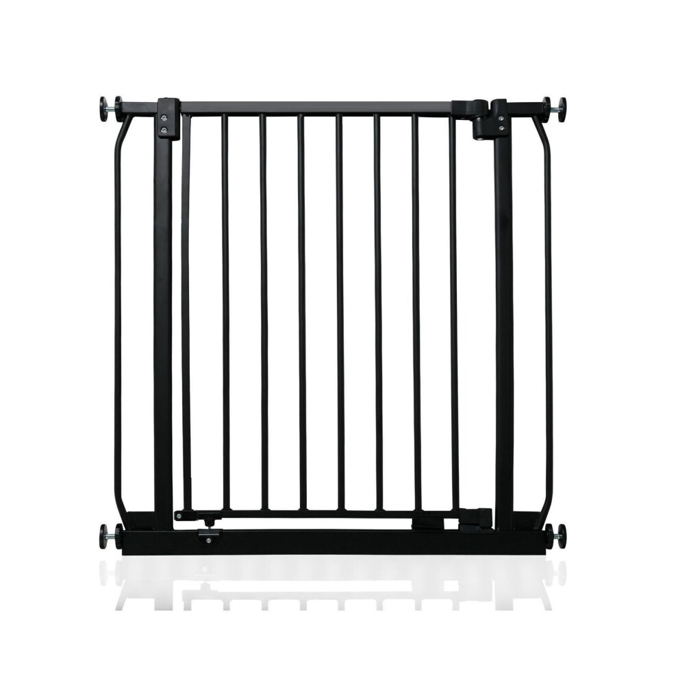 Safetots (Matt Black, 71Cm - 80Cm) Elite Pressure Safety Gate