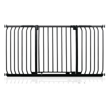 (Matt Black, 143cm - 152cm) Safetots Elite Pressure Safety Gate