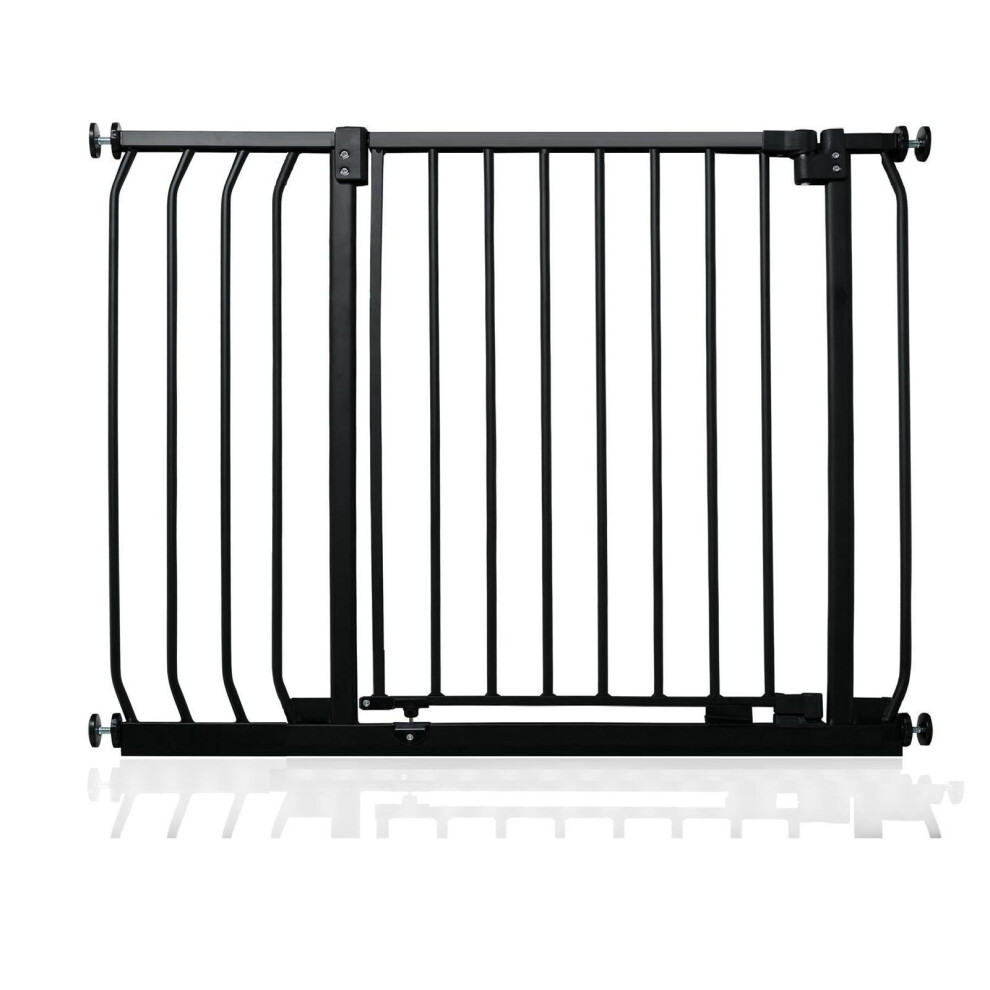 Safetots (Matt Black, 89Cm - 98Cm) Elite Pressure Safety Gate