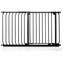 (Matt Black, 107cm - 116cm) Safetots Elite Pressure Safety Gate