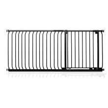 (Negro mate, 171cm - 180cm) Safetots Barrera Elite de Seguridad para Bebés