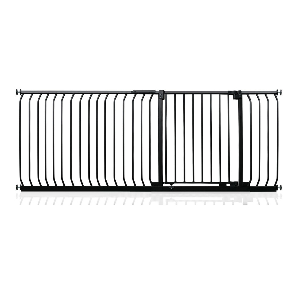 Safetots (Matt Black, 189Cm - 198Cm) Elite Pressure Safety Gate