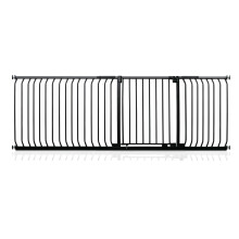 (Matt Black, 216cm - 225cm) Safetots Elite Pressure Safety Gate