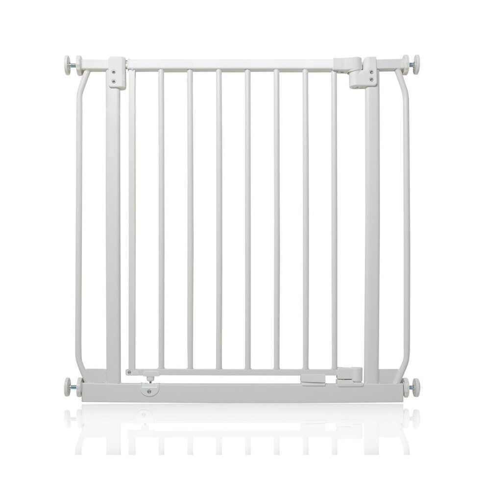 Safetots (Matt White, 71Cm - 80Cm) Elite Pressure Safety Gate