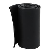 1M Length 80mm Inner Dia Polyolefin Insulated Heat Shrink Tube Wire Wrap Black