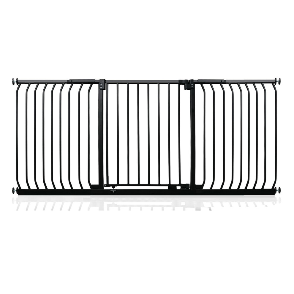 Safetots (Matt Black, 197Cm - 206Cm) Elite Pressure Safety Gate