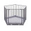 Safetots (5 x 72cm, Grey) Safetots Premium Multi Panel Play Den with Mat 1