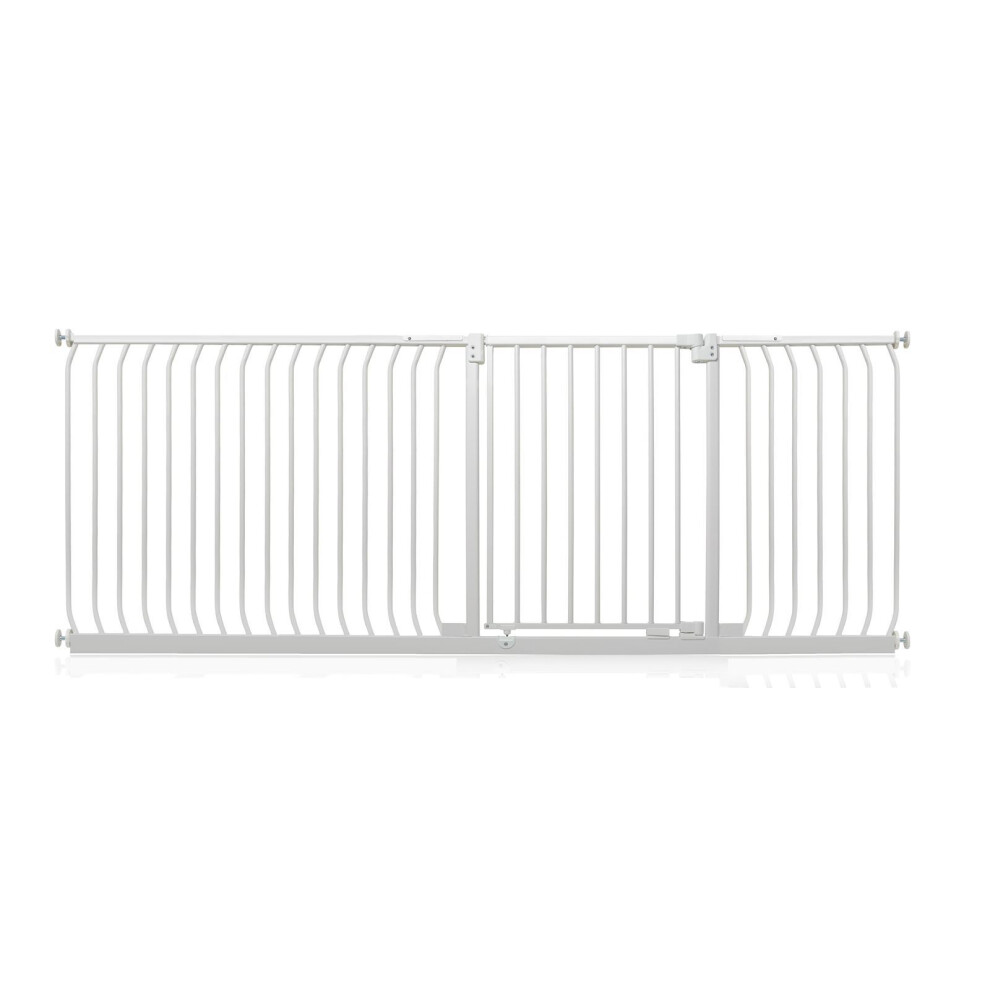 Safetots (Matt White, 216Cm - 225Cm) Elite Pressure Safety Gate