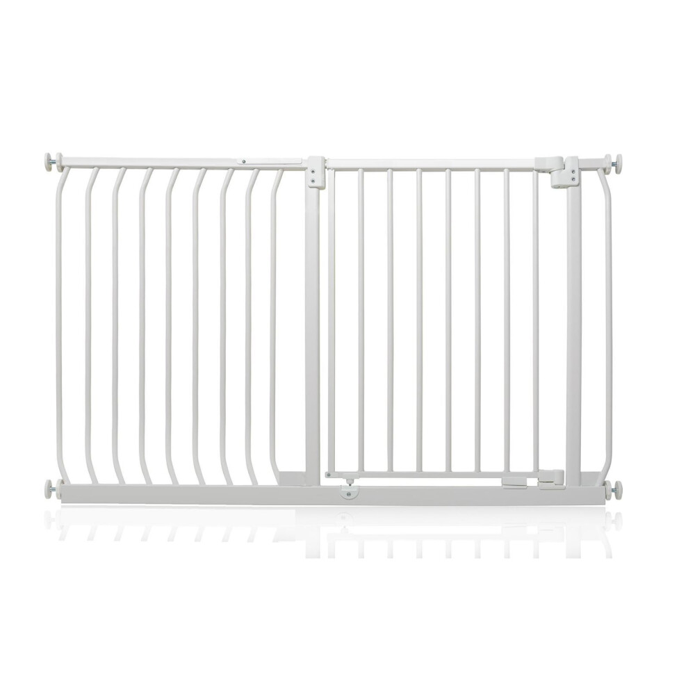 Safetots (Matt White, 134Cm - 143Cm) Elite Pressure Safety Gate