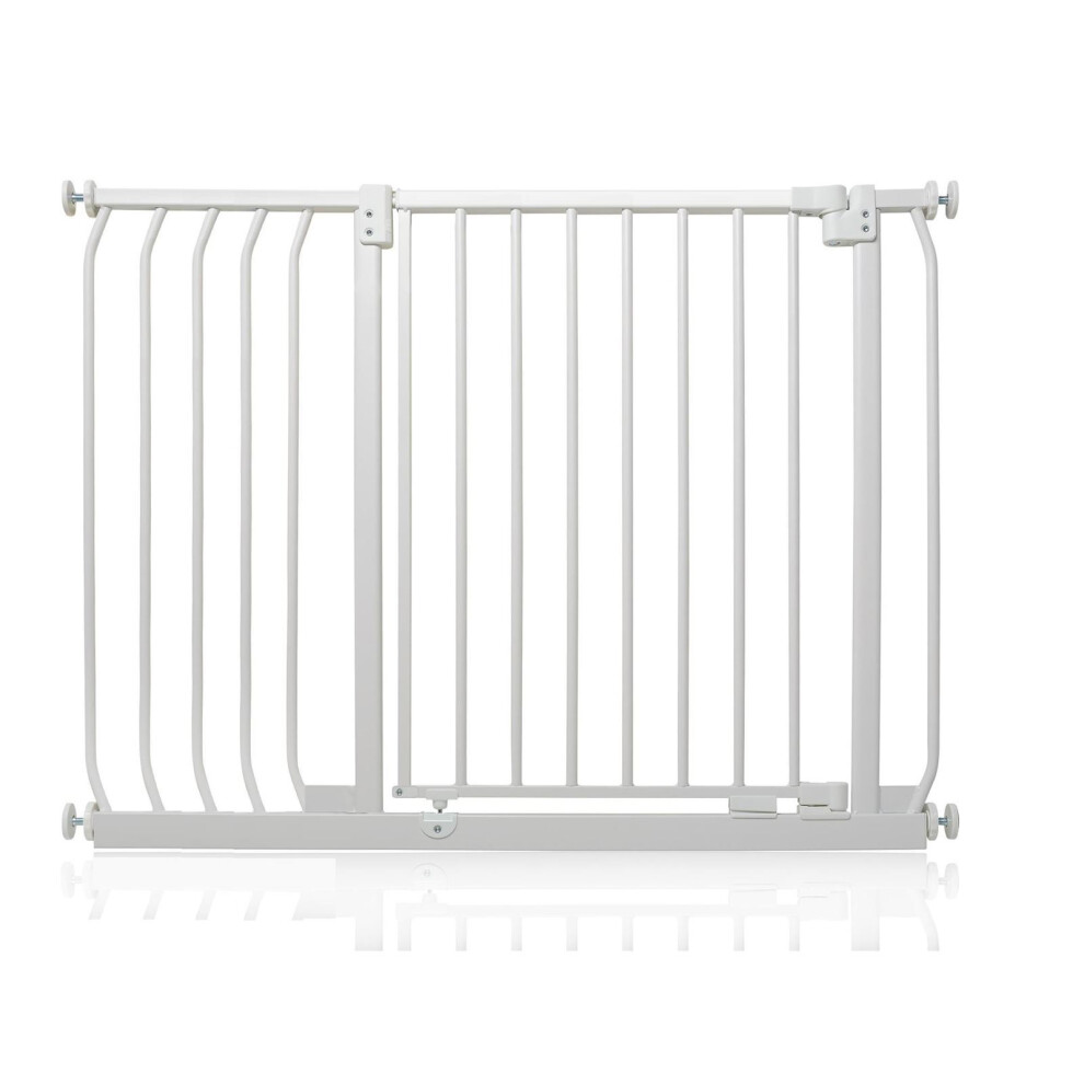 Safetots (Matt White, 98Cm -107Cm) Elite Pressure Safety Gate