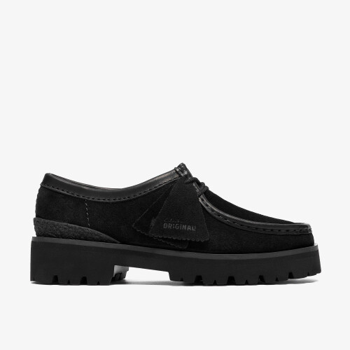 Clarks (Standard, 7.5 (Adults')) Walla Yukoner. Black Combi Sde