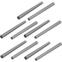 Carbon Steel GB117 45mm Length 3mm Small End Diameter Taper Pin 10pcs