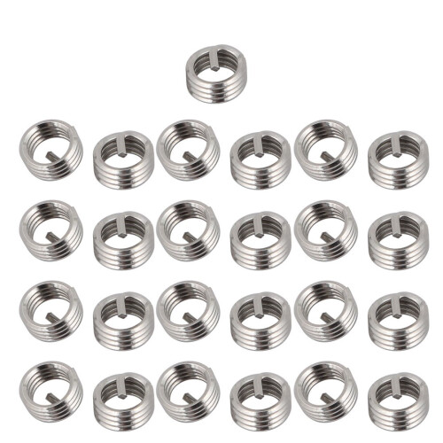 #10-32x0.19 304 Stainless Steel Helical Coil Wire Thread Insert 25pcs