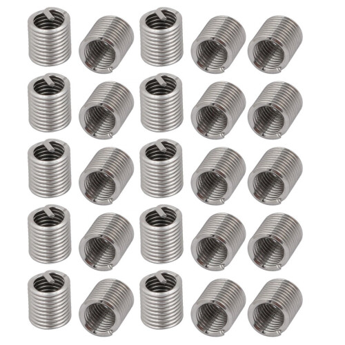 #10-32x0.38 304 Stainless Steel Helical Coil Wire Thread Insert 25pcs