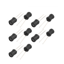 10 Pcs Radial Lead Type Inductor Through Hole Mount Electronic 104K 100mH