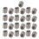 #8-32x0.328 304 Stainless Steel Helical Coil Wire Thread Insert 25pcs 1
