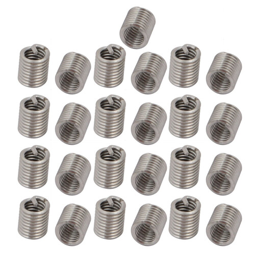 #8-32x0.328 304 Stainless Steel Helical Coil Wire Thread Insert 25pcs