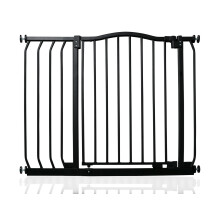 (Matt Black, 89cm - 98cm) Safetots Curved Top Safety Gate