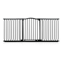 (Matt Black, 179cm - 188cm) Safetots Curved Top Safety Gate