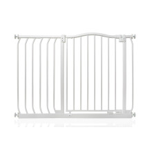 (Matt White, 98cm - 107cm) Safetots Curved Top Safety Gate