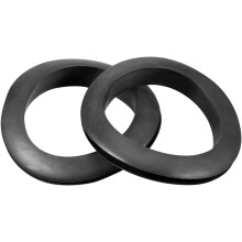Wire Protector Oil Resistant Armature Rubber Grommet 50mm Inner Dia 5Pcs Black