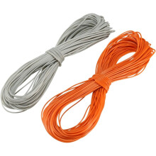 2 Pcs Wrapping Wire Tin Plated Copper Wire PCB Wires Cable P/N DM-30-1000 30 AWG 10M Length Orange Grey for Eletronic Test
