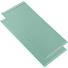 10x22cm Single Sided Universal Printed Circuit Board for DIY Soldering Green Thickness 1.6mm 2pcs