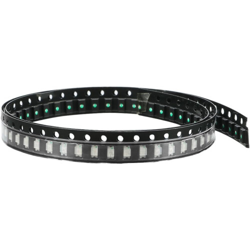100 pcs 1206 Surface Mounted Devices Green LED Diode Lights Lighting Bulb Lamps Electronics Components Light Emitting Diodes