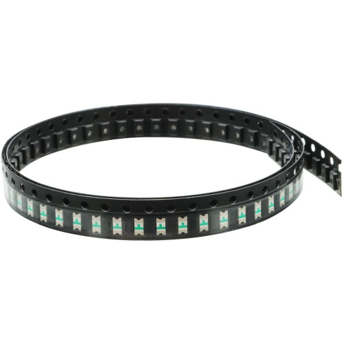 100 pcs 1206 Surface Mounted Devices Blue LED Diode Lights Lighting Bulb Lamps Electronics Components Light Emitting Diodes