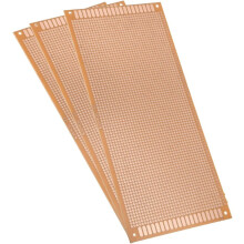 10x22cm Single Side Universal Paper Printed Circuit Board for DIY Soldering 3pcs