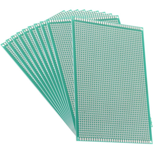 10x15cm Single Sided Universal Printed Circuit Board for DIY Soldering 10pcs