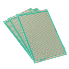 12x18cm Single Sided Universal Printed Circuit Board for DIY Soldering 3pcs