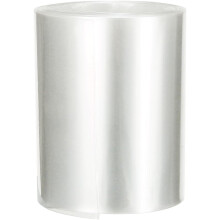 Battery Wrap PVC Heat Shrink Tubing 65mm Flat Width for AA Power Supplies 2 Meters Clear